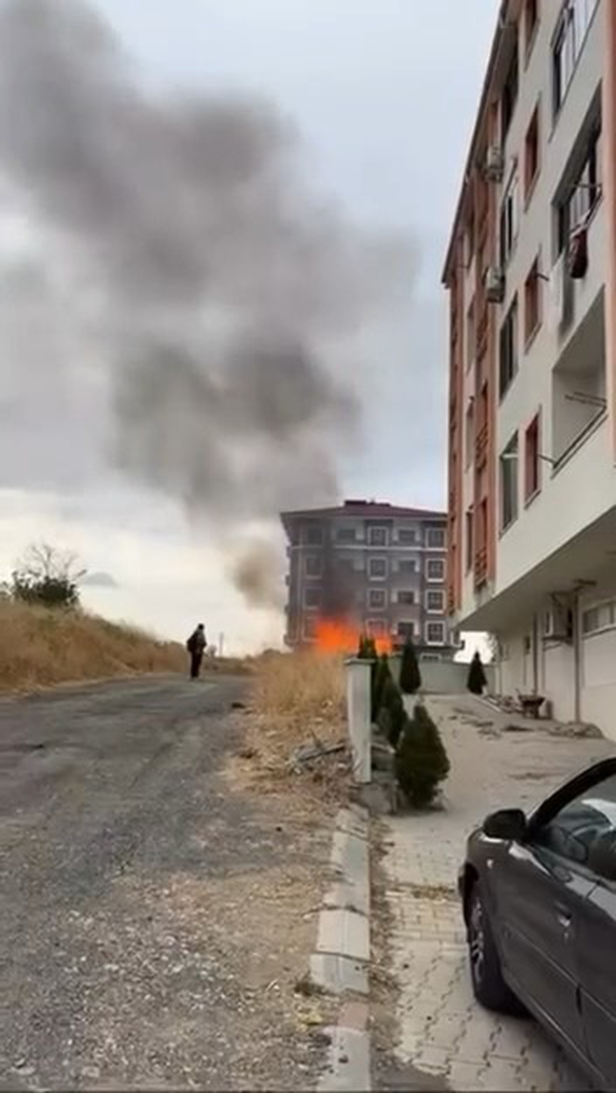 Tekirdağ Altınova\'da pire tütsüsü iddiasıyla çıkan yangında kümes kullanılamaz oldu