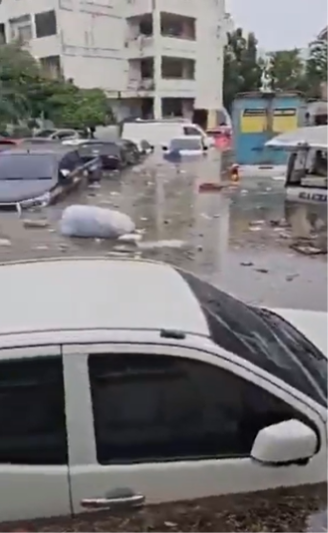 Ülke sular altında kaldı! Sokaklarda balıklar yüzmeye başladı