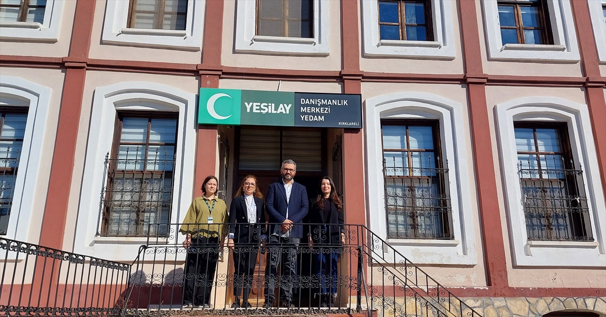 Yeşilay Kırklareli Şube Başkanı Kırtıl, YEDAM\'da bağımlılık projelerini görüştü