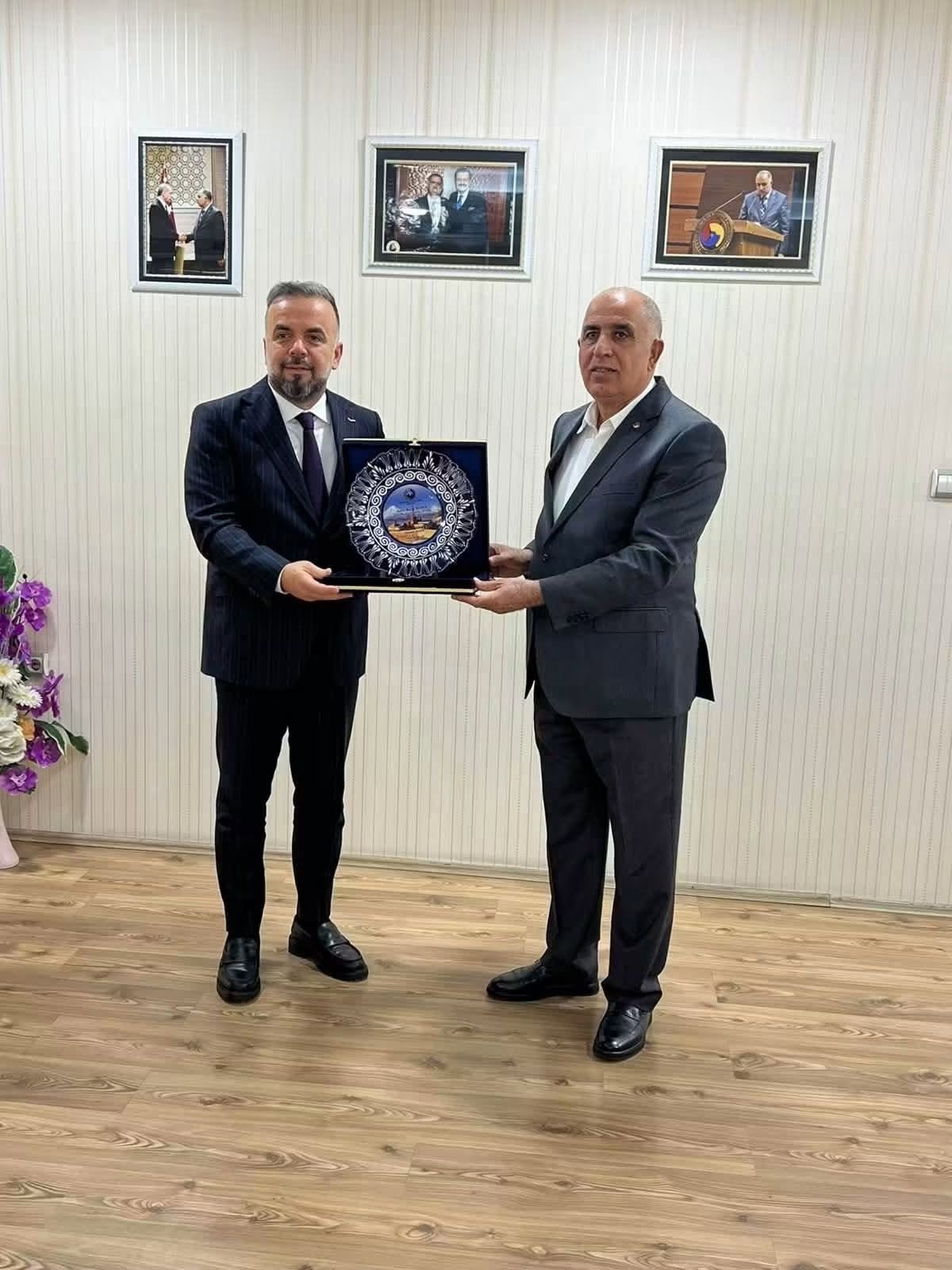 ZÜCDER heyeti Ağrı'da ATSO'yu ziyaret etti, ortak proje olanakları görüşüldü