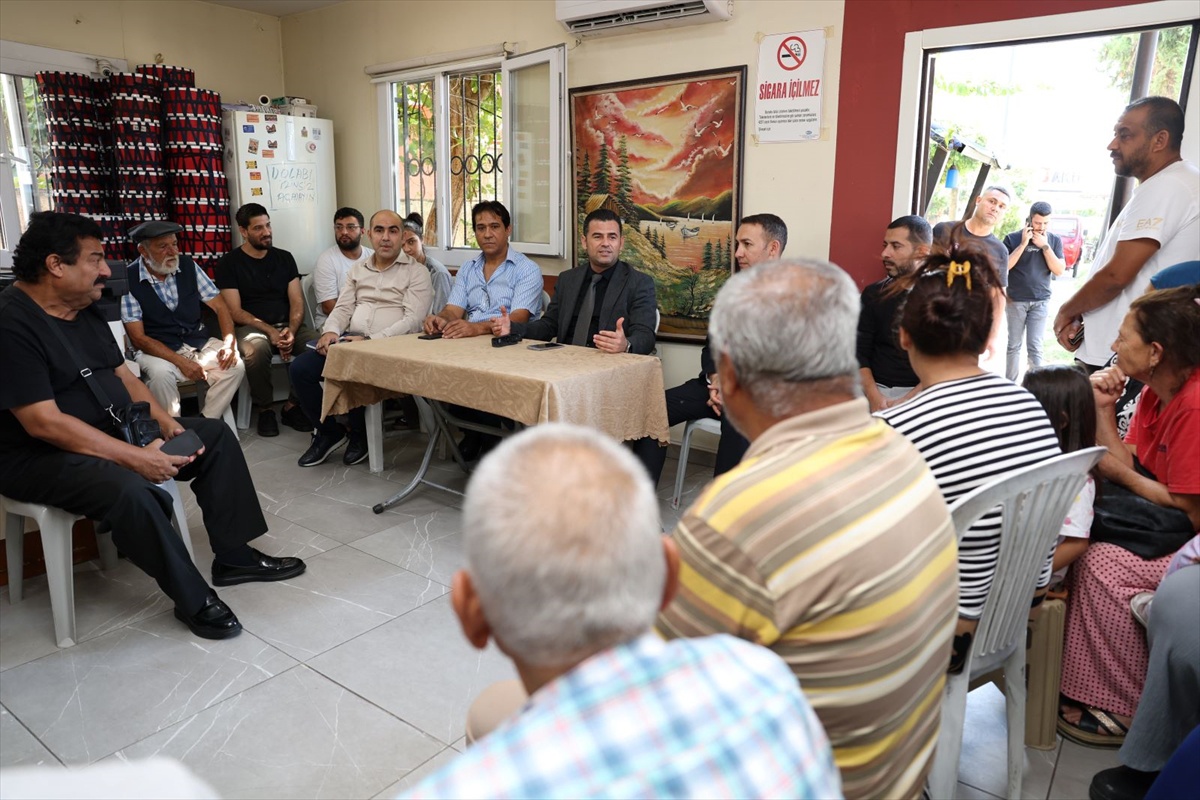 Akdeniz Kaymakamı Beşikci, Mersin\'deki Roman derneklerinin taleplerini dinledi