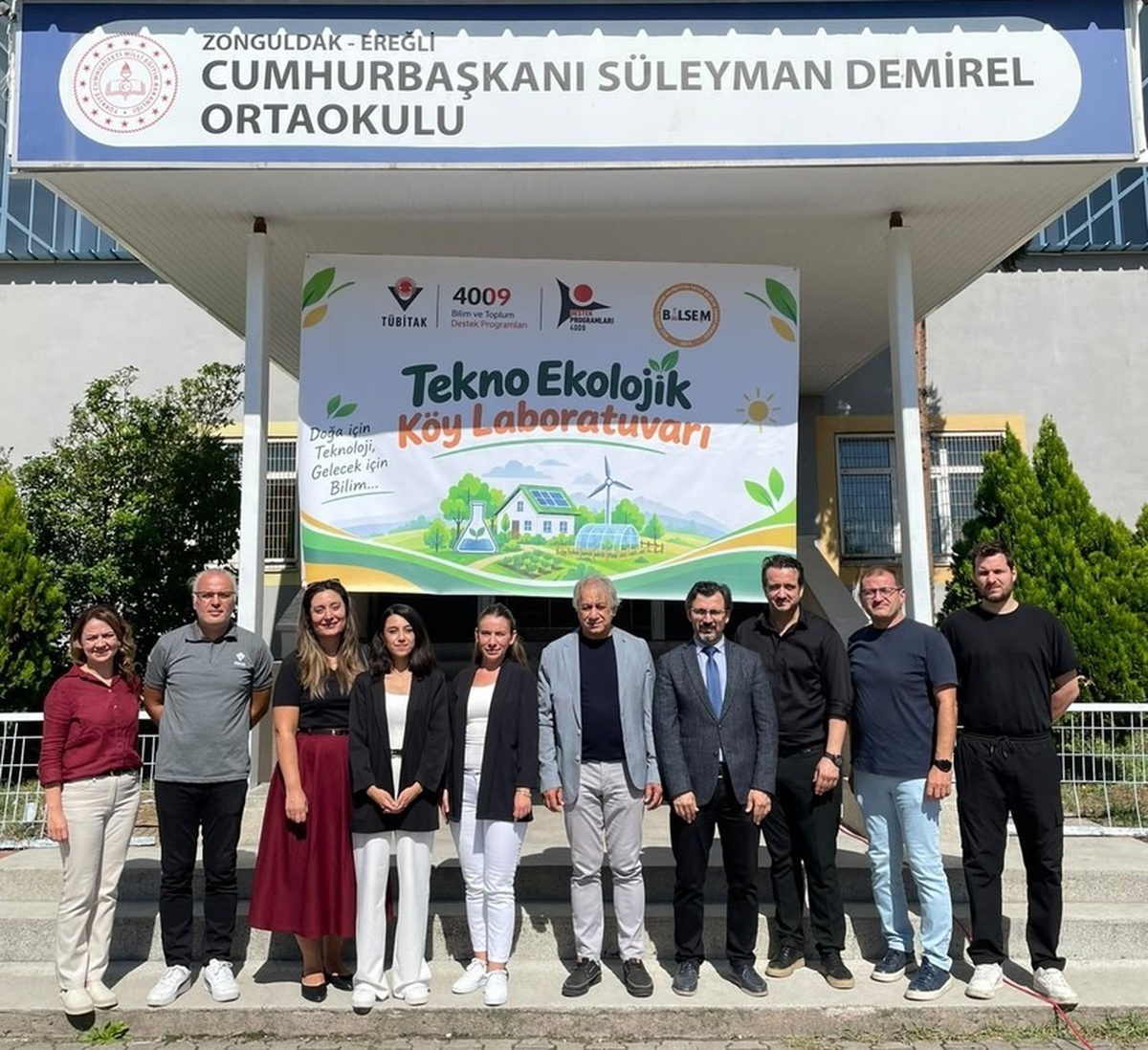BEUN\'un TÜBİTAK 4009 kapsamındaki projesi Kdz. Ereğli\'de köy okulunda tamamlandı