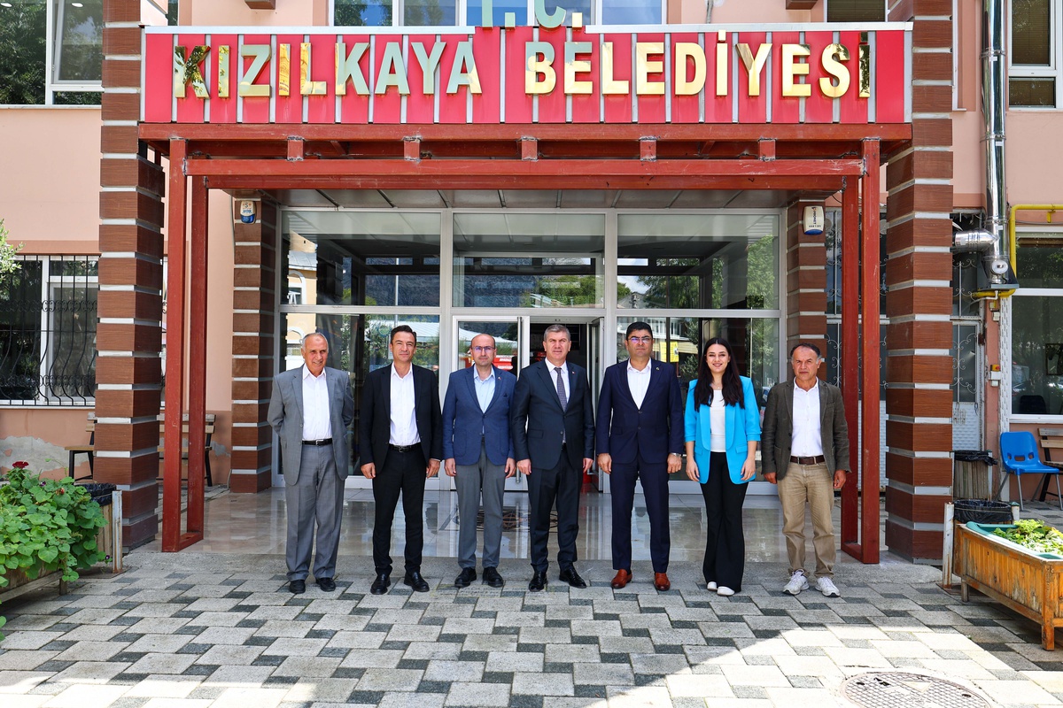 Burdur Belediyeler Birliği encümeni Kızılkaya\'da toplandı, hizmet ağı genişleyecek