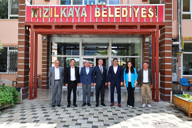 Burdur Belediyeler Birliği encümeni Kızılkaya'da toplandı, hizmet ağı genişleyecek