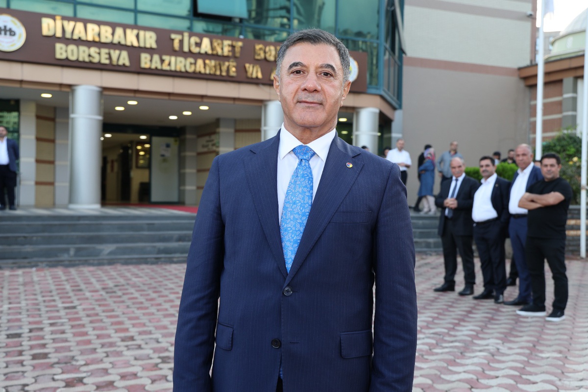 Engin Yeşil, Diyarbakır Ticaret Borsası başkanlığına 219 oyunun tamamıyla yeniden seçildi