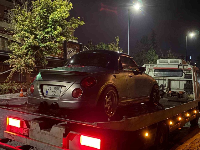 Kayseri'de dur ihtarına uymayan sürücüye başka plakayla 496 bin TL ceza yazıldı