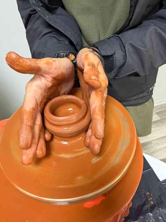 Menteşe'de Uluslararası Gençlik Merkezi engelli bireylere çömlek atölyesi düzenledi