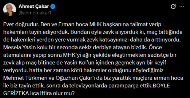 Ortalığı karıştıran görüntü! Ahmet Çakar ile Ferhat Gündoğdu aynı karede