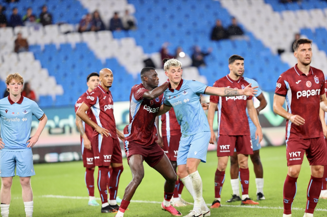 Trabzonspor'dan tatsız prova