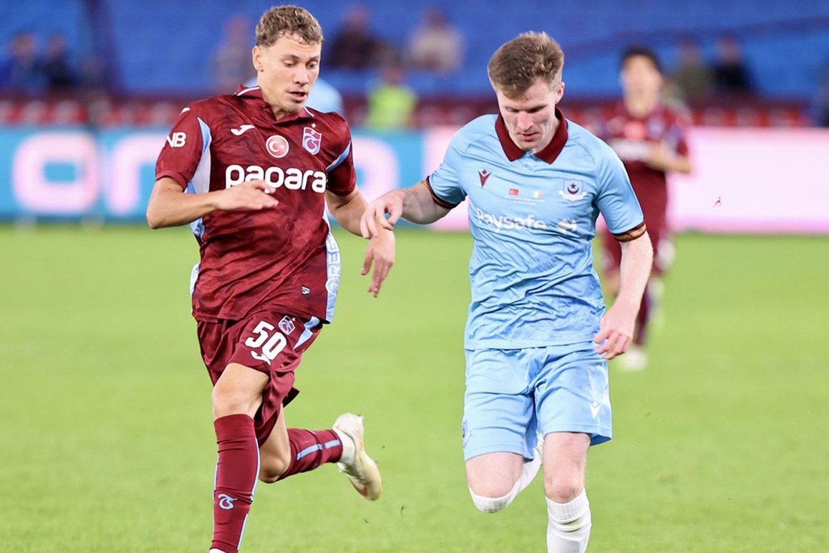 Trabzonspor\'dan tatsız prova