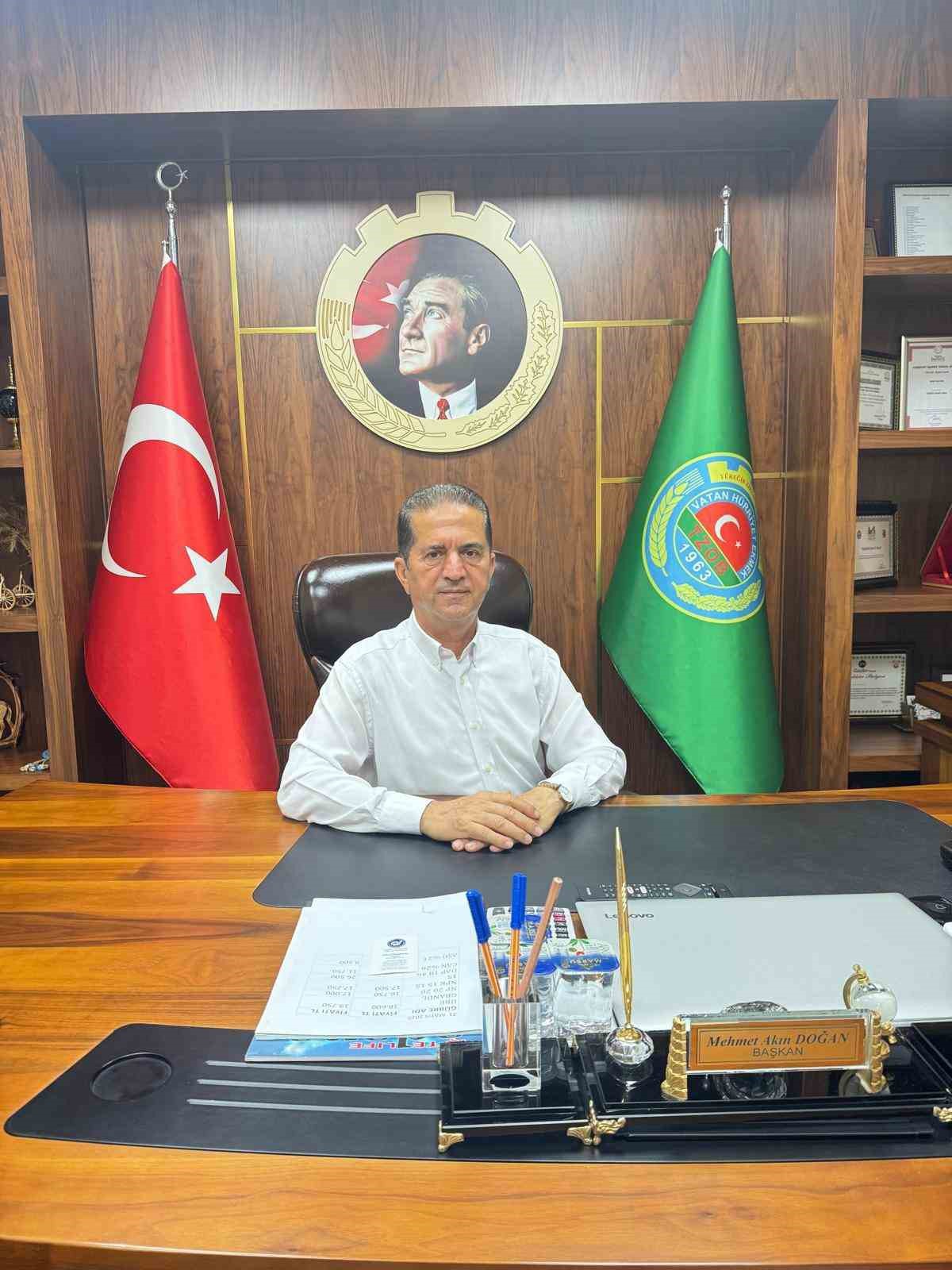 Yüreğir Ziraat Odası Başkanı Doğan, DFİF desteği ve nefes kredisi verilmeli dedi