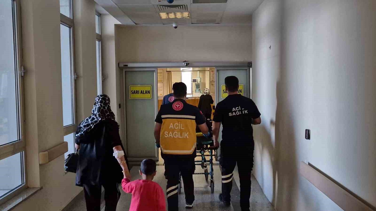 Adıyaman\'da üç tekerlekli motosikletin devrilmesi sonucu 2 kişi yaralandı