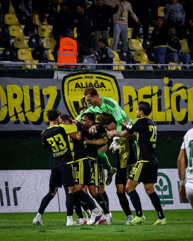 Aliağa FK, 9 puanla 3'üncü sırada deplasmanda Erbaaspor ile karşılaşacak