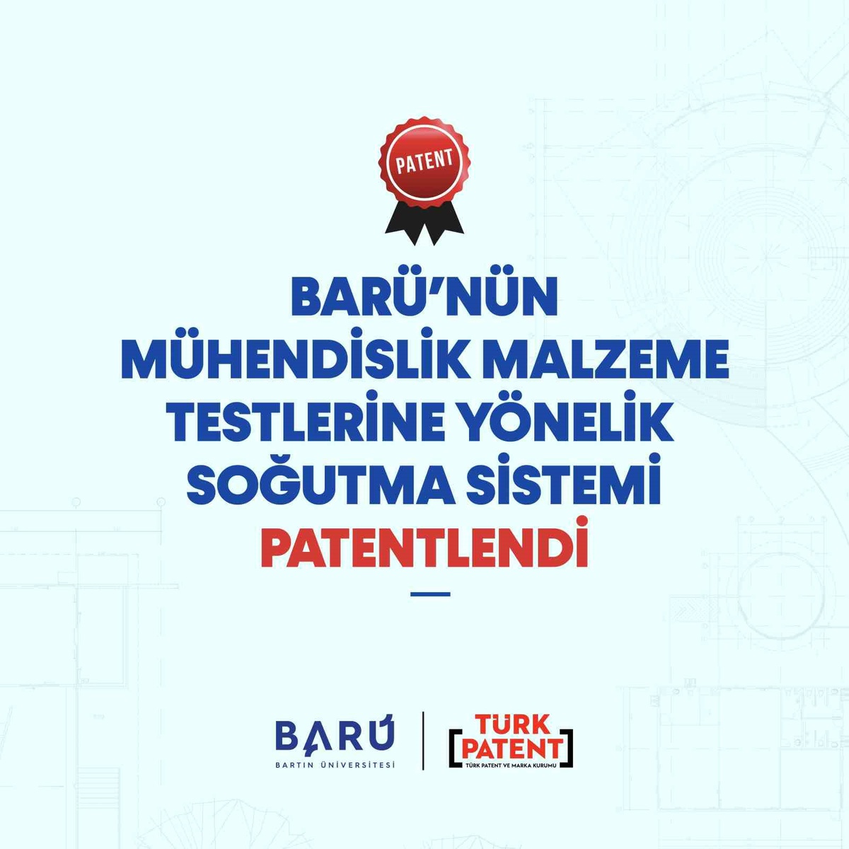 BARÜ\'nün kriyojenik -150 °C soğutma sistemi TÜRKPATENT patentini aldı