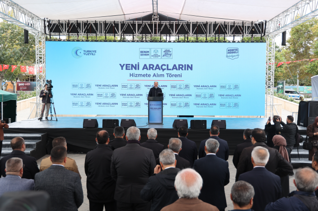 BAŞKAN ALTAY: “419 MİLYON LİRA BEDELLE ŞEHRİMİZE KAZANDIRDIĞIMIZ 54 YENİ ARAÇ HAYIRLI OLSUN”