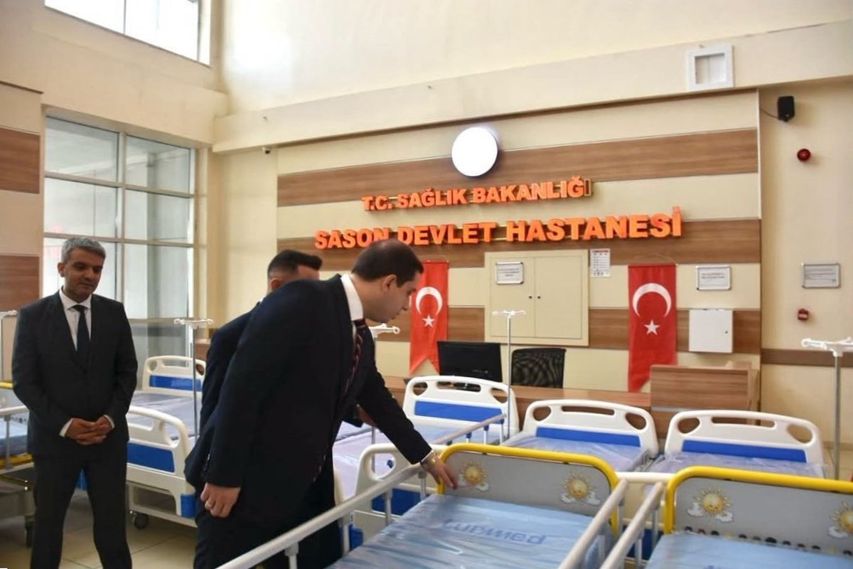 Batman Sason\'da 10 hasta yatağı, yatağa bağımlı hastalar için temin edildi