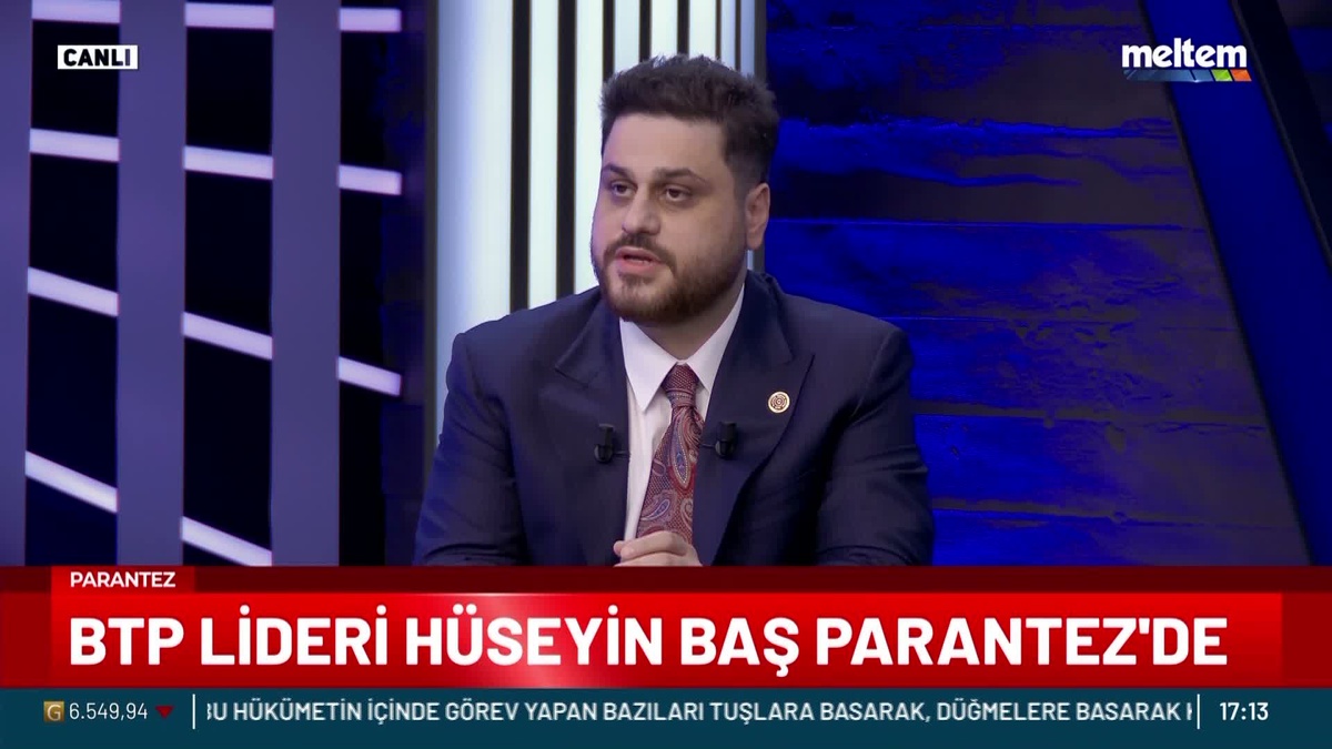 BTP lideri Baş, 800 milyar liralık fon soruştumasını asrın vurgunu olarak niteledi
