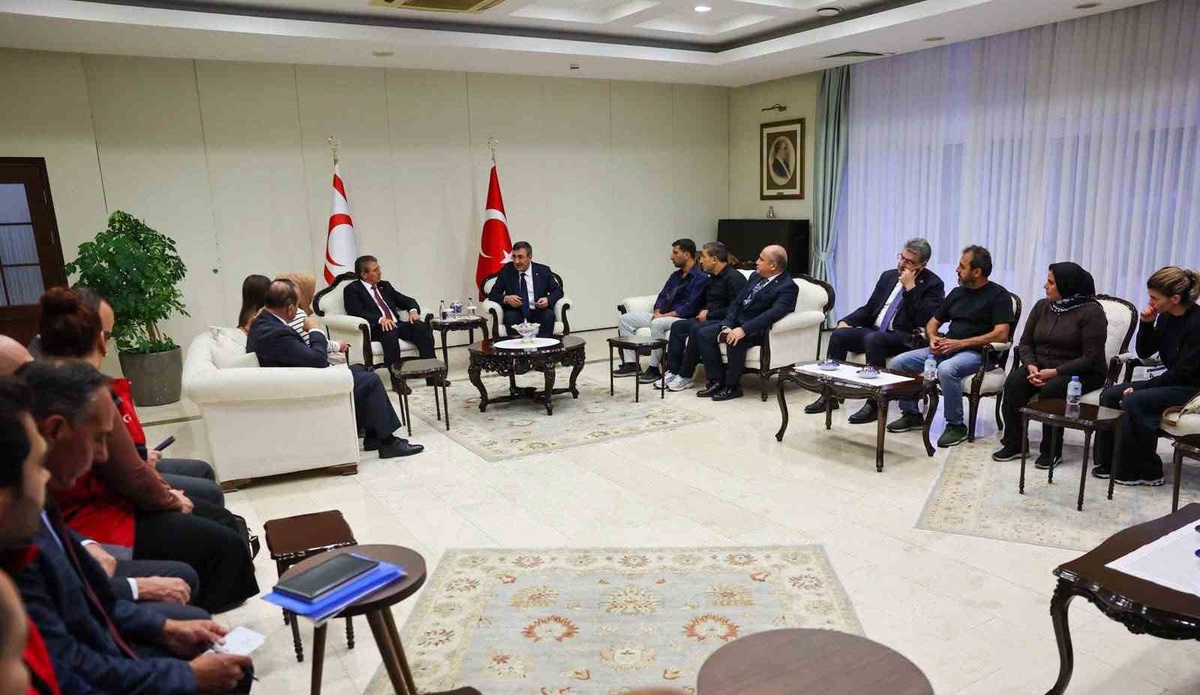 Cevdet Yılmaz, Filo Jet faciasında kaybolanların aileleriyle Lefkoşa\'da görüştü