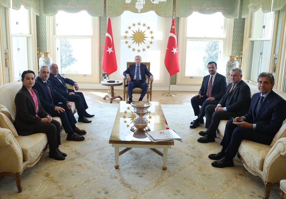 Cumhurbaşkanı Erdoğan, Şile Belediye Başkan Vekili Sacit Terzi\'yi kabul etti