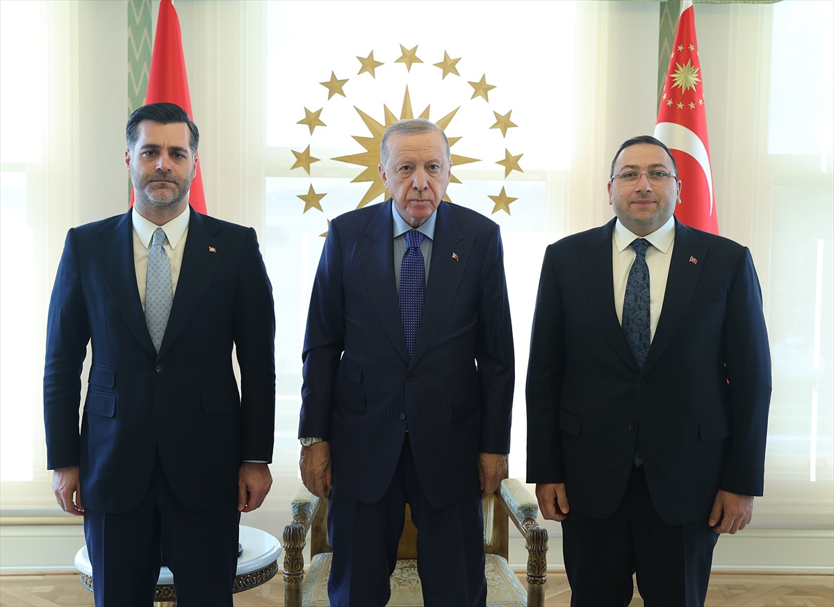 Cumhurbaşkanı Erdoğan, Üsküdar Belediye Başkan Vekili Gültekin\'i kabul etti