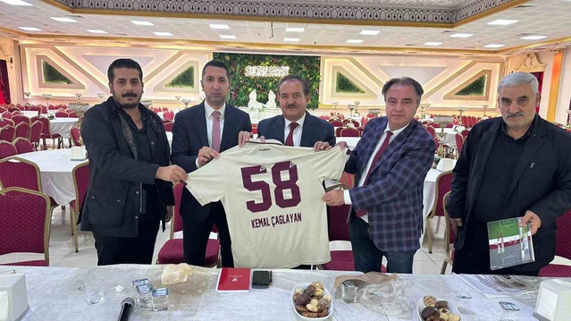TSYD Genel Merkez Şubeler Sorumlusu Çağlayan, Elazığ'da spor basınıyla buluştu