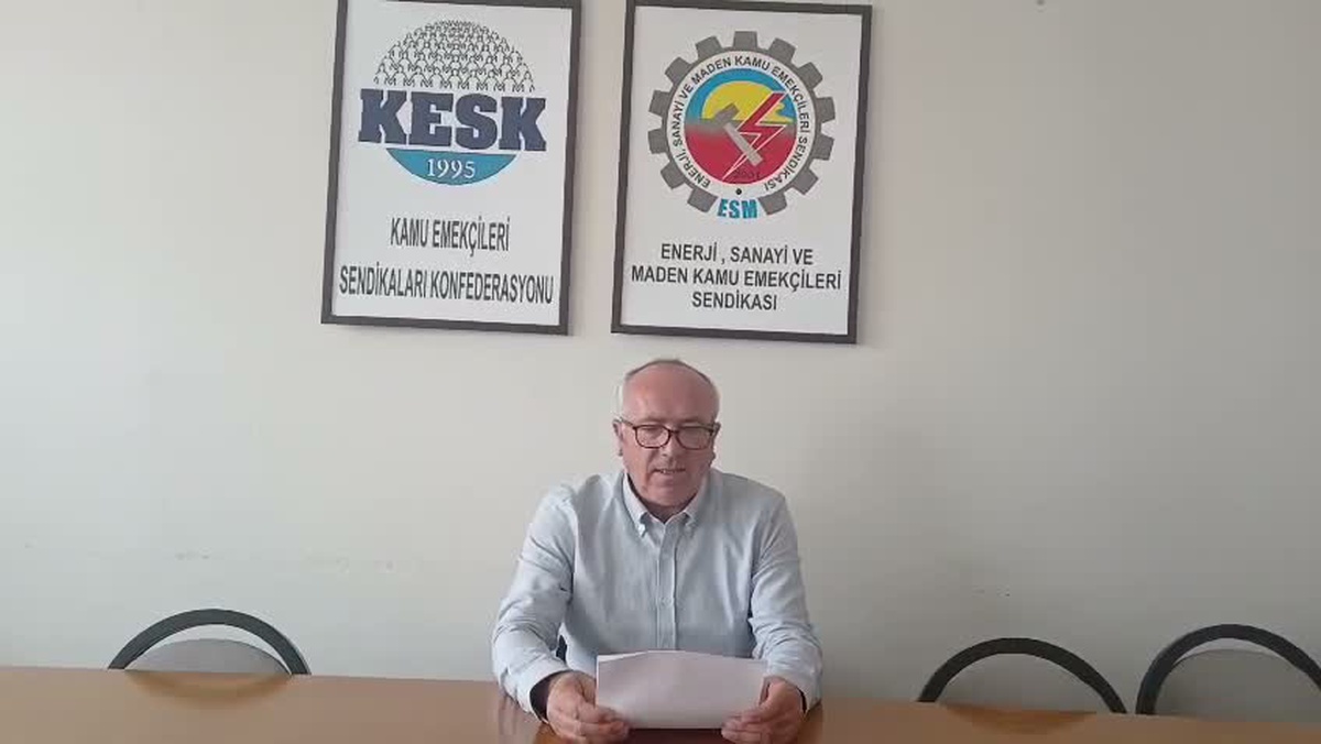 ESM Samsun Şube Başkanı Kebapçı, Soma\'da 5 işçinin ölümünü sınıf cinayeti saydı
