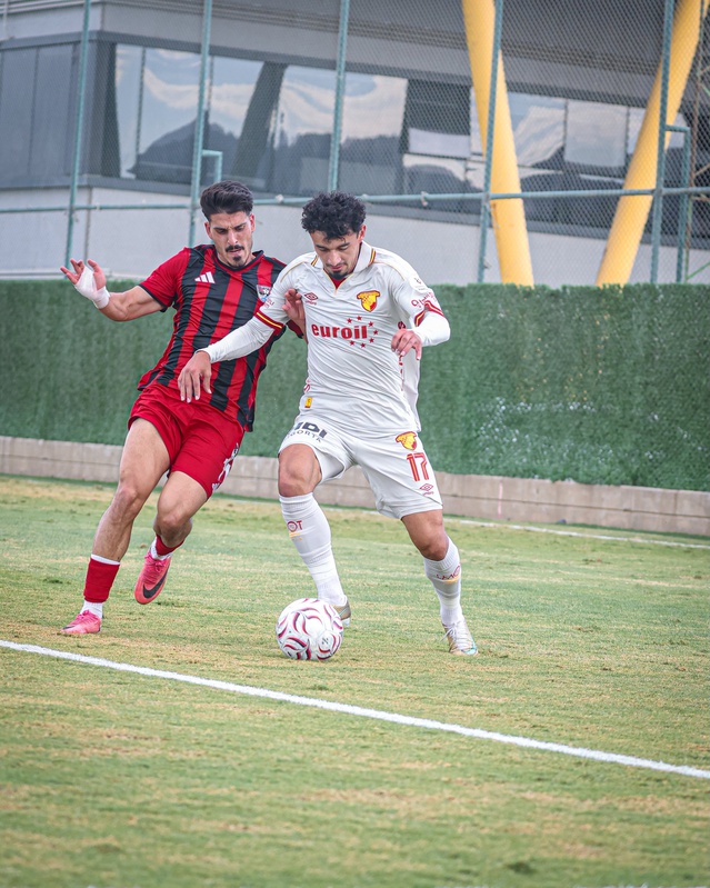 Göztepe, Vanspor'la özel maçta 1-1 berabere kaldı, Gökdeniz Bayrakdar gol attı