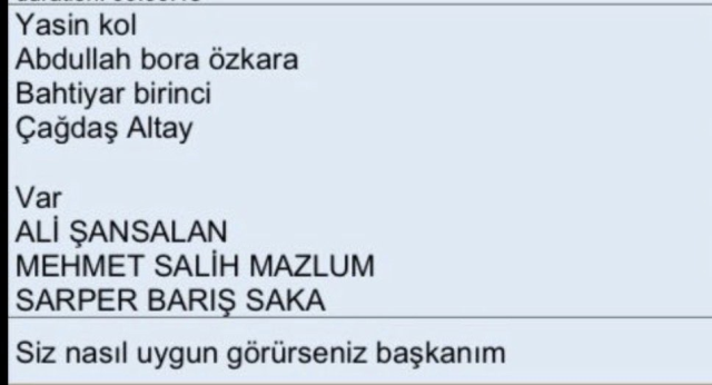 Gündoğdu-Kol yazışmalarında çarpıcı detay! İsimleri verdi, 3 gün sonra derbiye çıktılar