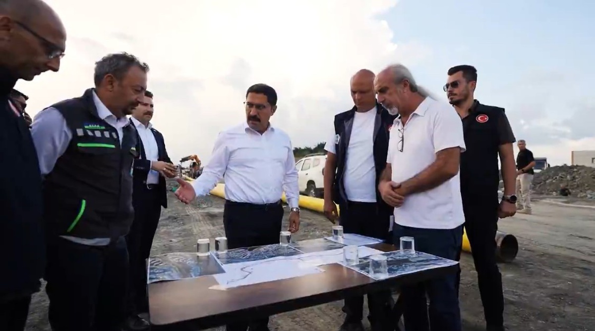 Hatay Valisi Masatlı, Koçören TOKİ yolundaki 7 kilometrelik çalışmayı inceledi