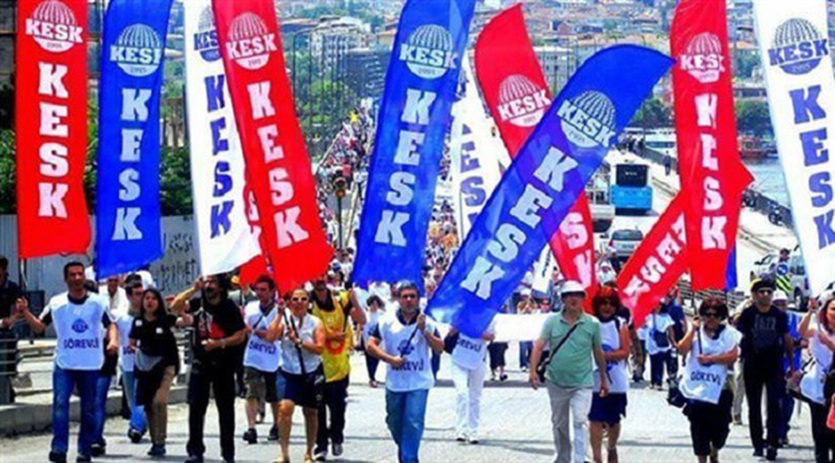 KESK, belediye operasyonlarında 87 kişinin gözaltına alınmasına tepki gösterdi