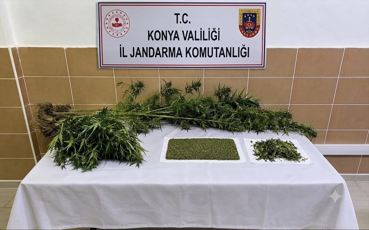 Konya\'da eylül ayı uyuşturucu operasyonlarında 70 şüpheliden 10\'u tutuklandı