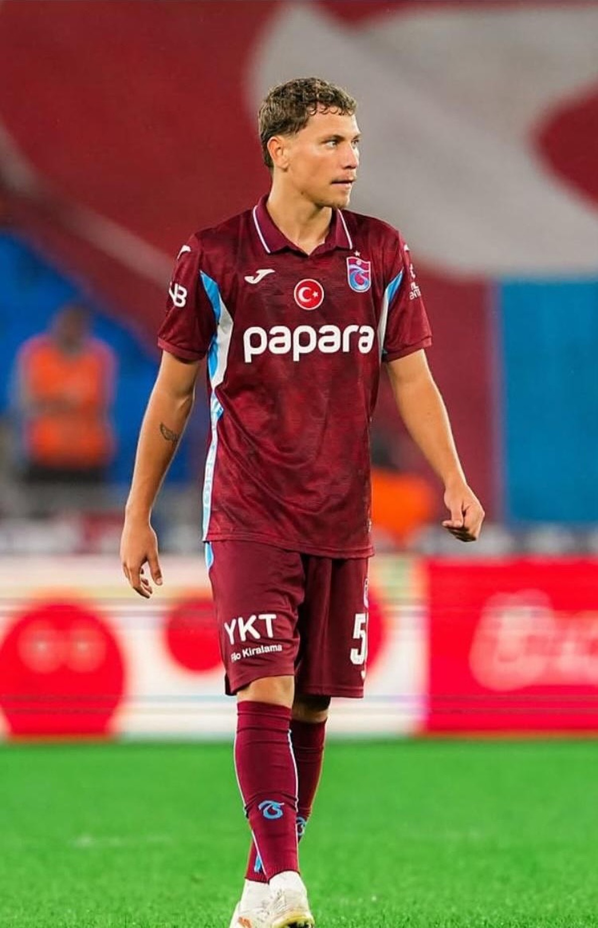 Ahmet Cemil Güren, Drogheda United maçında Trabzonspor A takımıyla ilk kez 11\'deydi
