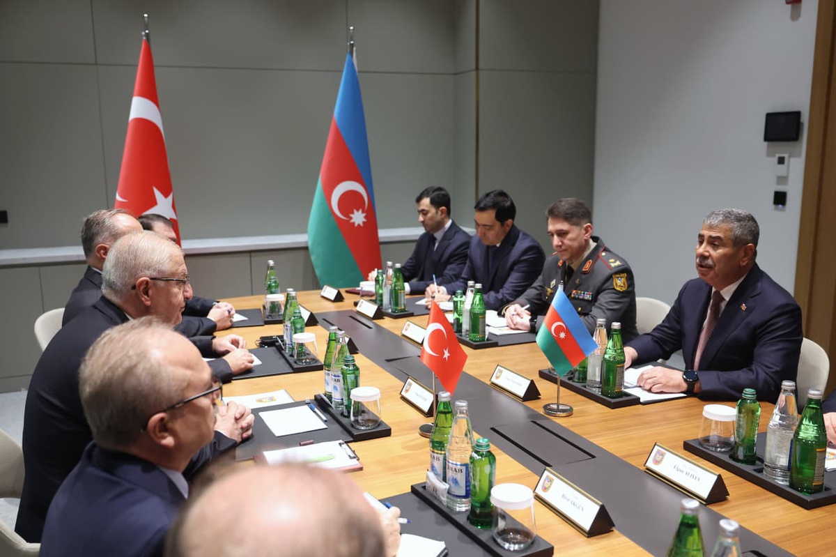 Milli Savunma Bakanı Güler, Şuşa\'da Azerbaycanlı mevkidaşıyla ikili görüşme yaptı