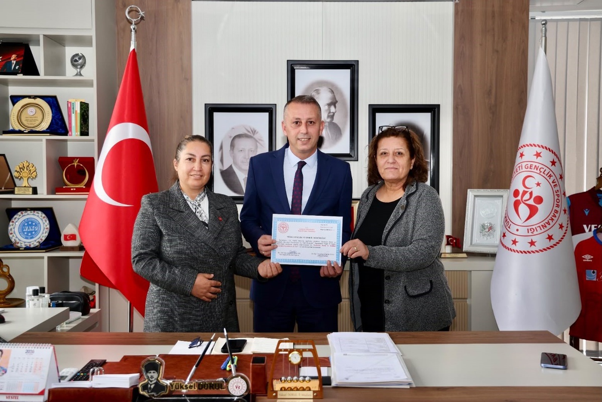 Niğde Gençlik ve Spor İl Müdürlüğü\'ne \'Beslenme Dostu İş Yeri\' unvanı verildi