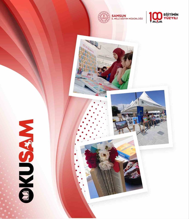 Samsun İl Milli Eğitim Müdürlüğü okuma kültürü için OKUSAM Projesi'ni başlatıyor