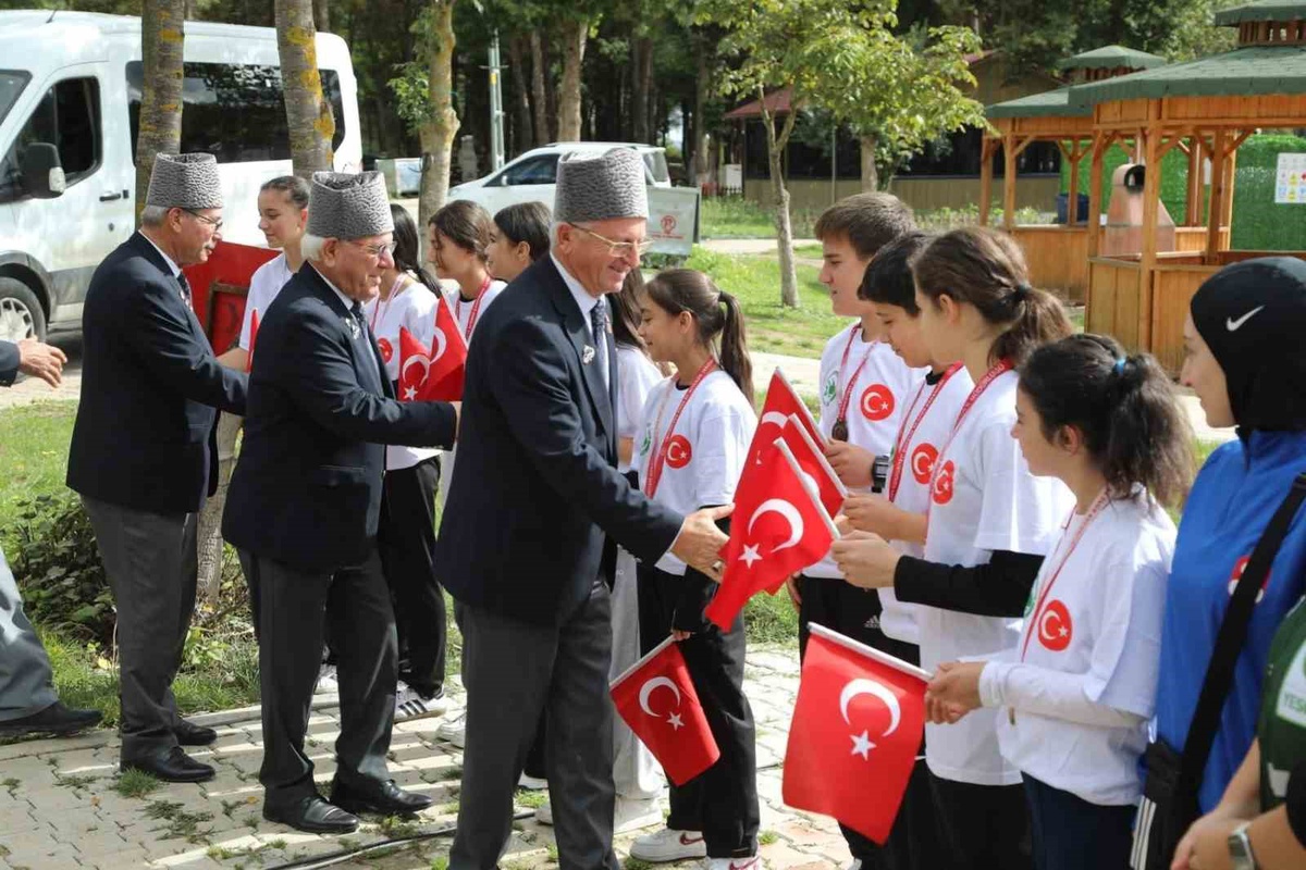 Samsun Kavak\'ta gaziler ile genç tekvando sporcuları buluştu