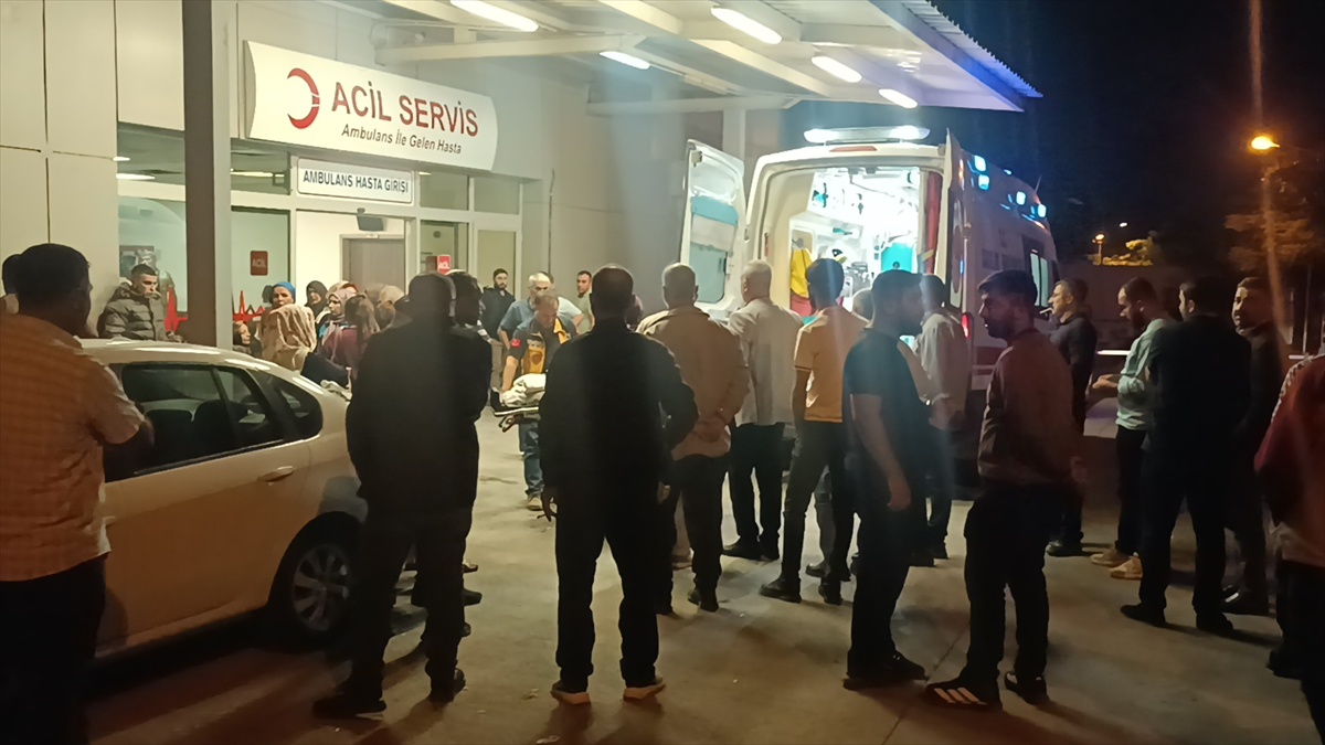 Şanlıurfa Birecik\'te iki otomobilin karıştığı kazada 1 kişi öldü, 3\'ü ağır 7 yaralı