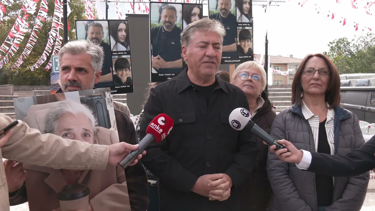 Murat Emir, Ankara Anıtpark\'ta 78 Can İçin Adalet Nöbeti\'ne destek verdi