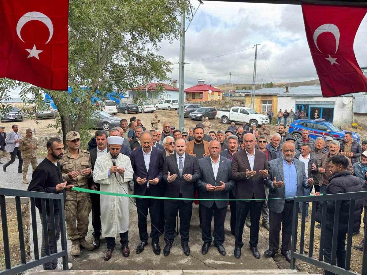 Arpaçay Aydıngün Köyü\'ndeki Kur\'an Kursu binası törenle açıldı
