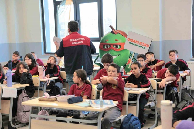 Çanakkale'de okullarda 29 Eylül kapsamında gıda ve ekmek israfı eğitimi düzenlendi