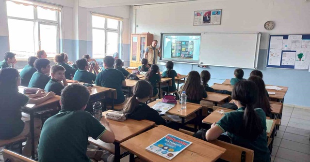 Erzincan'da 1004 öğrenciye gıda güvenliği ve israf eğitimi Tarım ekiplerince verildi