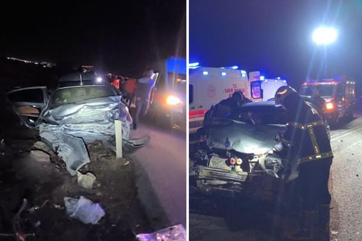 Hatay’da trafik kazası: 3\'ü ağır 5 yaralı