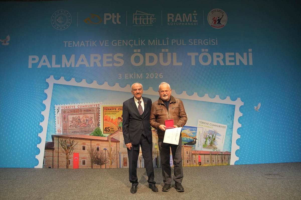 PTT ve TFDF\'nin düzenlediği Palmares ödül töreninde koleksiyonerler ödüllerini aldı