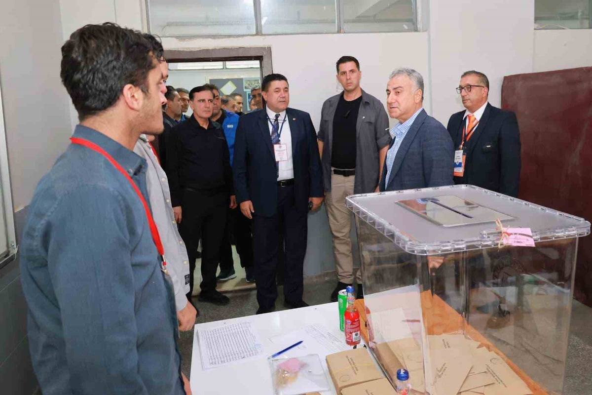 MTSO seçimleri Toroslar\'da sorunsuz tamamlandı, Emniyet Müdürü Aktaş inceleme yaptı
