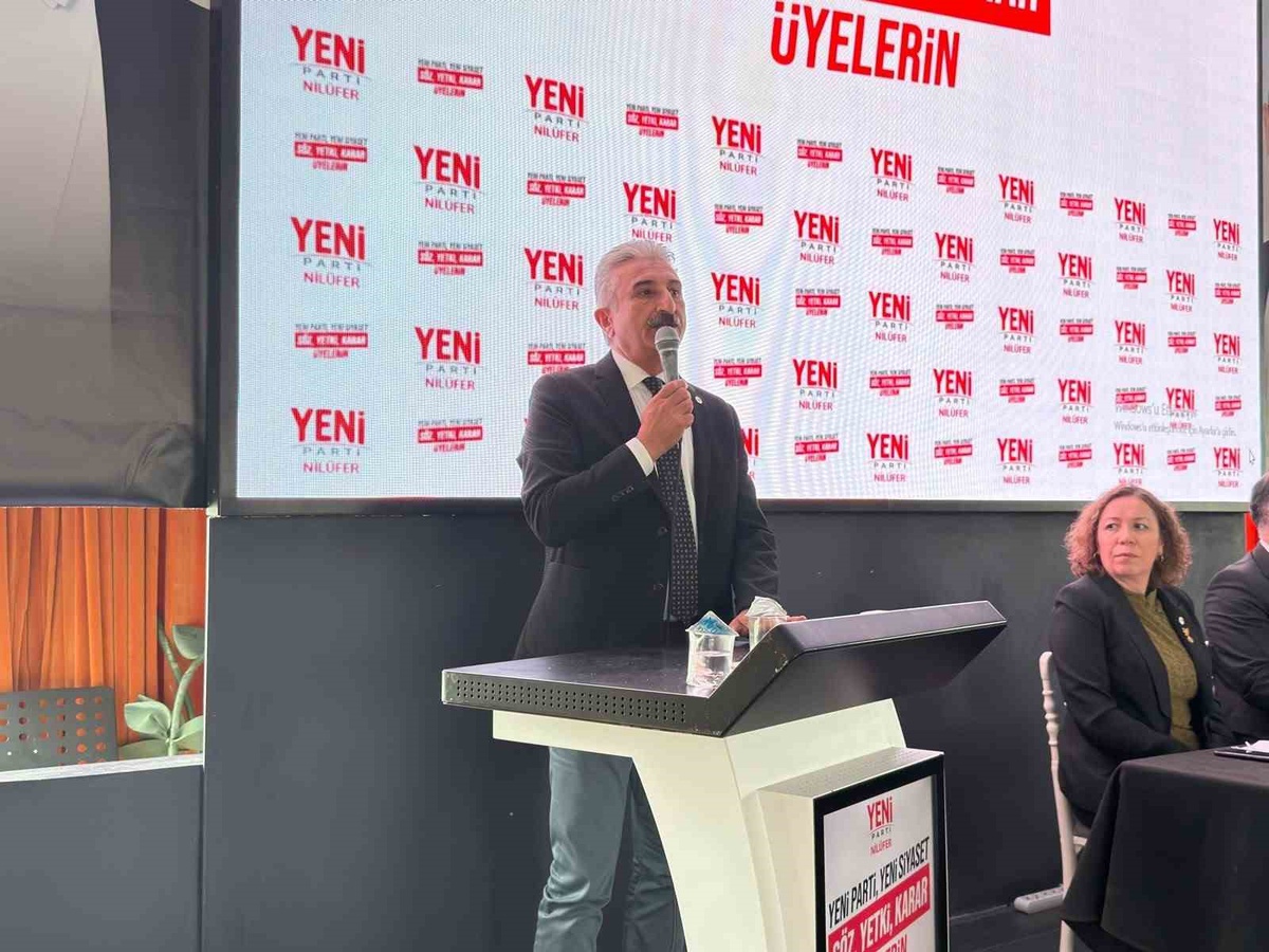 Yeni Parti Bursa İl Başkanı Nihat Yeşiltaş, il kurultayı öncesi yeniden aday oldu