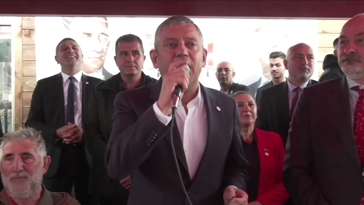 Özgür Özel: "Milletin vermediği Ataşehir\'i, milletin vermediği İstanbul\'u alacaklar, Tayyip Erdoğan kazanmış olacak"