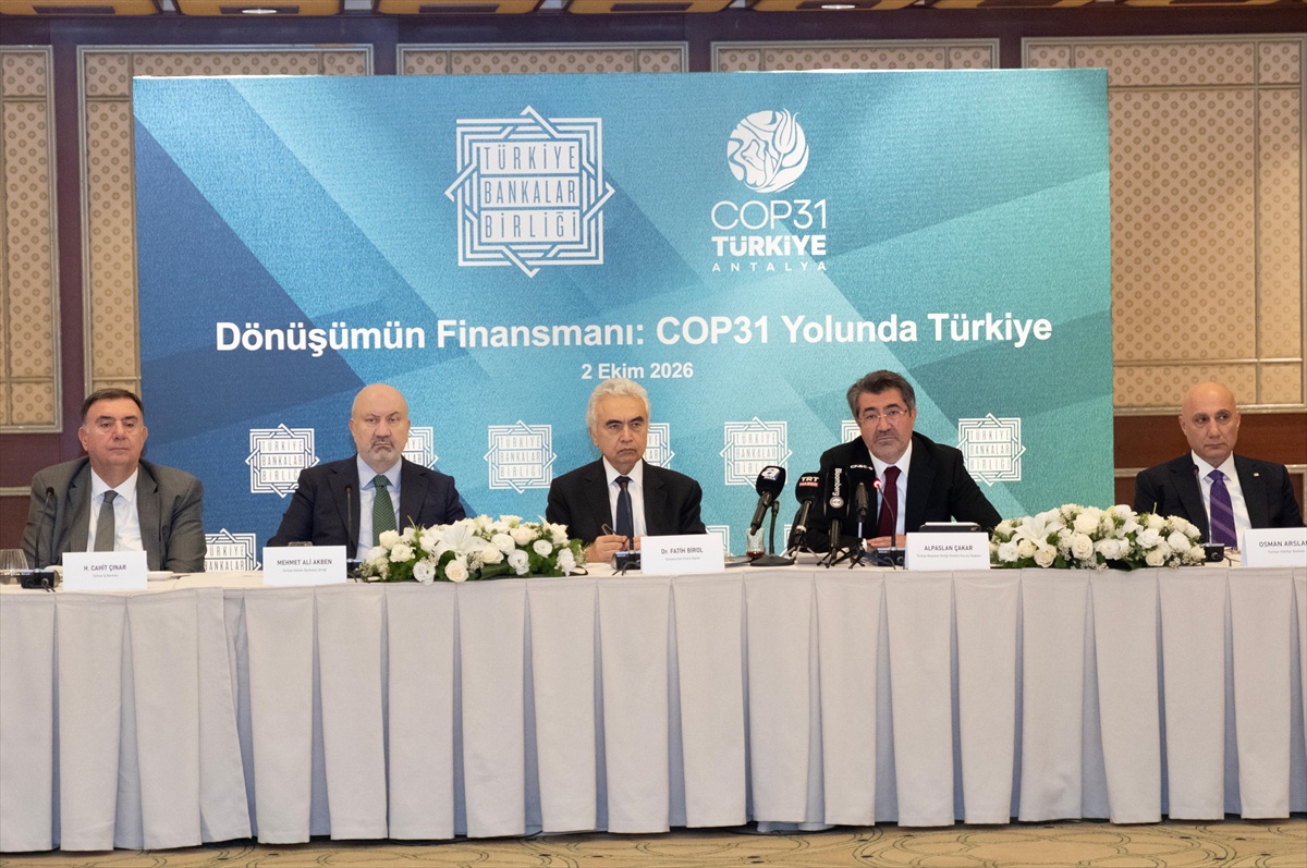 TBB Başkanı Çakar, COP31 için enerji kredilerinin 1 trilyon lirayı geçtiğini açıkladı