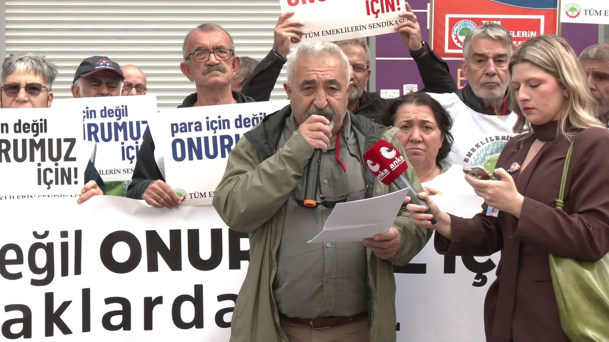 Ankara\'da Sakarya Caddesi\'nde emekliler, emeklinin ölümüne \'siyasi cinayet\' dedi