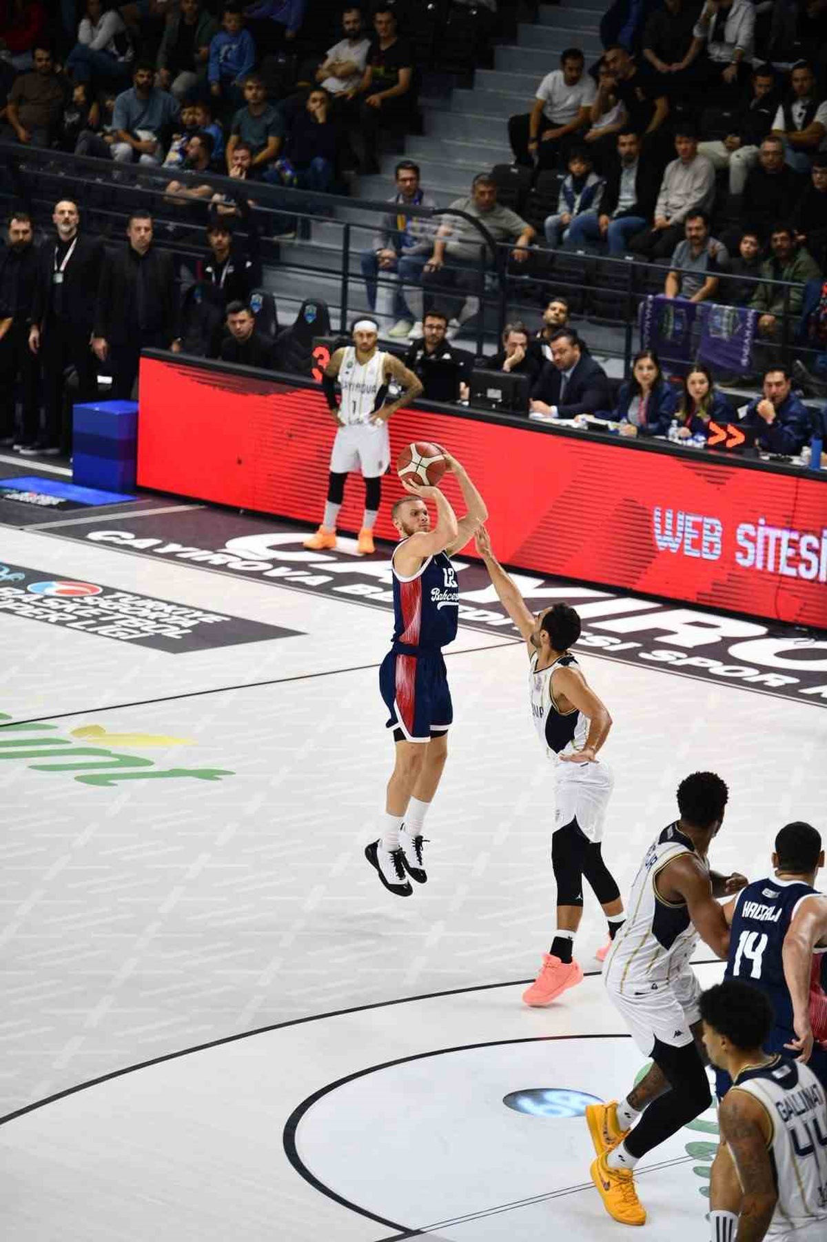 Bahçeşehir Koleji, deplasmanda Çayırova Belediyesi\'ni 84-76 mağlup etti