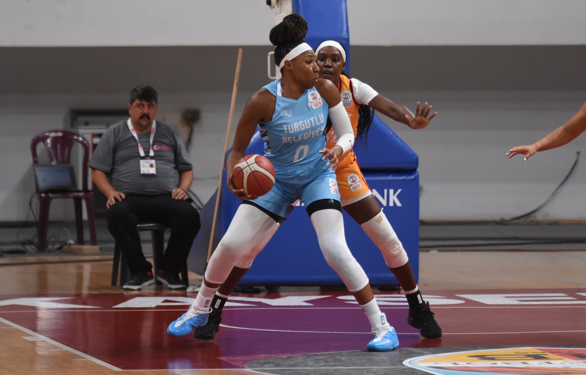 Melikgazi Kayseri Basketbol, Turgutlu Belediyespor\'u 64-58 yendi, Jones 29 sayı attı